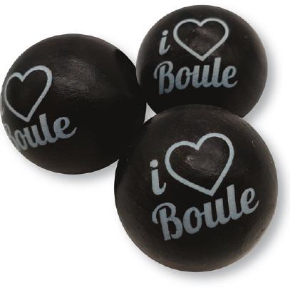 Zielkugel - I love boule